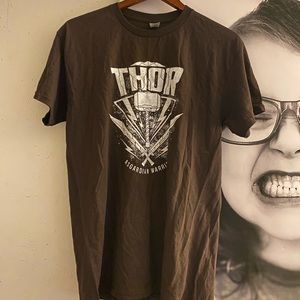 THOR Asgardian Warrior Marvel Aesthetic Shirt LOVE + THUNDER